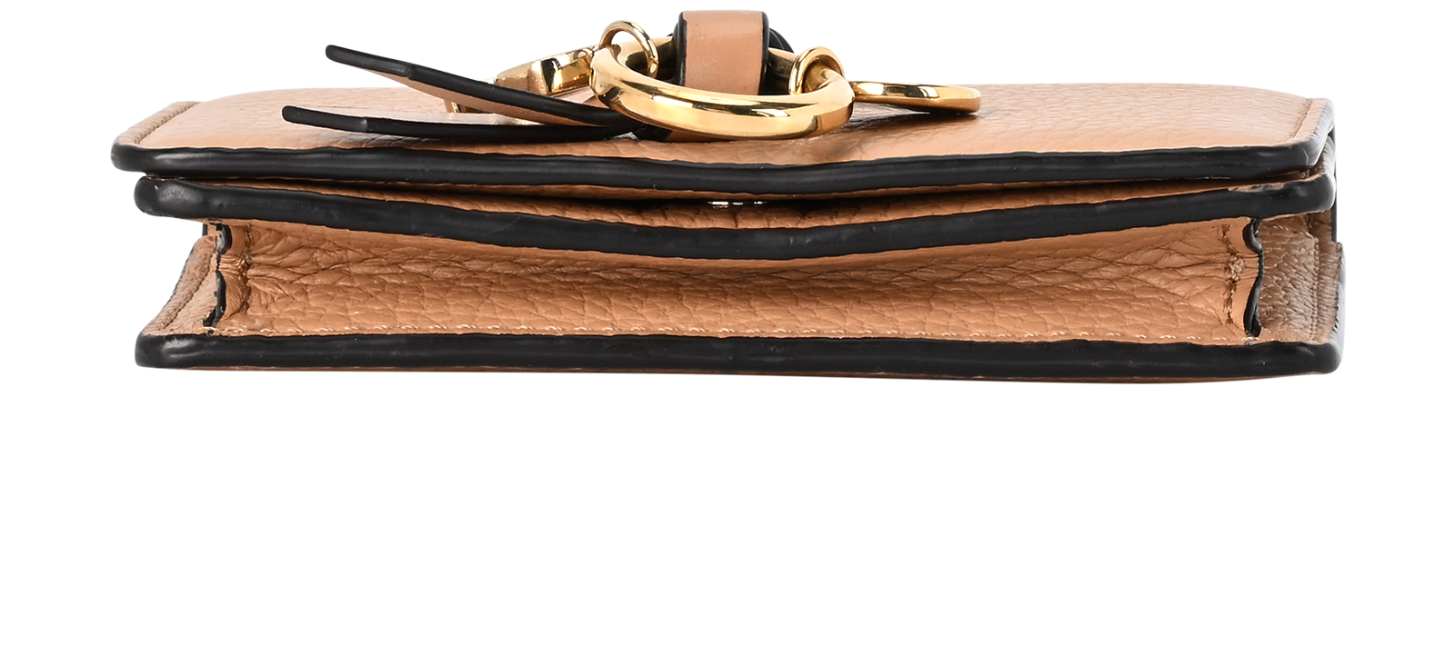 Chloe C Charm Small Purse, &pound;130, Accessories, Beige, Leather, Top view